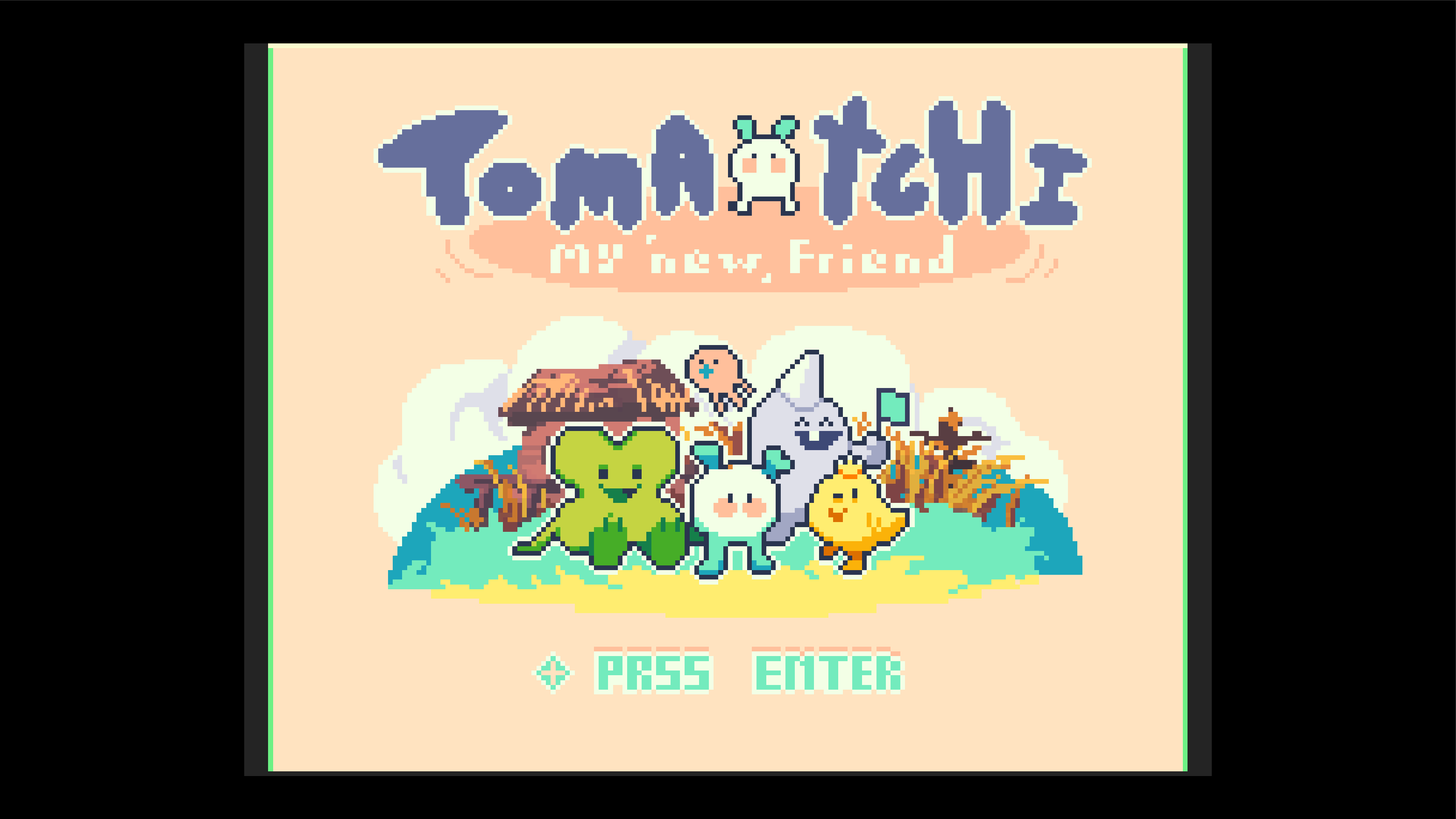 Toma New Friend 像素游戏画面